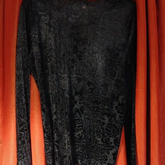 Denim & Supply Ralph Lauren Black Floral Blouse - Picture 5 of 9